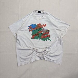 Vintage 1985 Screen Stars Swallow Records single stitch graphic tee